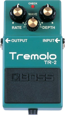 Boss TR-2 Tremolo Electric Guitar Effect Pedal