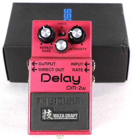 Boss Waza Craft DM-2W Stereo Delay Electric Guitar Effect Pedal