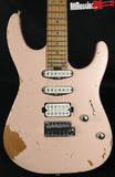 Charvel Rick Graham DK24 2PT HSS Worn Shell Pink Electric Guitar