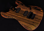 Charvel Old Yella PM SD1 Electric Guitar Body w/ Neck Plate and Electronics