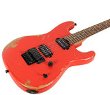 Charvel Pro-Mod San Dimas Style 1 HH FR PF Electric Guitar Weathered Orange