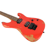 Charvel Pro-Mod San Dimas Style 1 HH FR PF Electric Guitar Weathered Orange