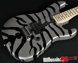 Charvel Super-Stock SD1 2PT Silver Bengal Electric Guitar