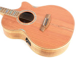 Cole Clark Angel AN3EC-RDBL Redwood Blackwood Acoustic Electric Guitar