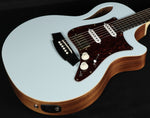 Cole Clark TL2EC-BLBL-HSS Hybrid Blackwood Sonic Blue Acoustic Electric Guitar