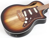 Cole Clark TL2EC-BLBL-SSS Hybrid Blackwood Sunburst Acoustic Electric Guitar
