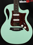 Cole Clark TL2EC-BLBL-HSS Hybrid Blackwood  Surf Green Acoustic Electric Guitar