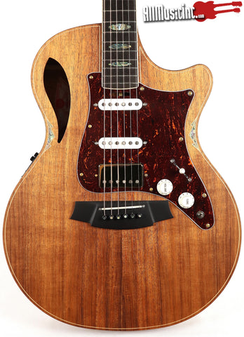 Cole Clark TL3EC-BLBL-HSS Hybrid AAA Blackwood Natural Acoustic Electric Guitar