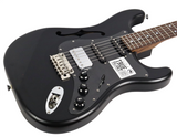 Cole Clark Hollow Baby Black Electric Guitar