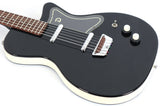 Danelectro '56 Baritone Single Cut Black and White Electric Guitar