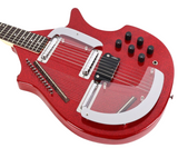 Danelectro Sitar Red Metal Flake Guitar