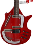 Danelectro Sitar Red Metal Flake Guitar