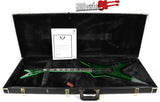 Dean USA ML Custom Shop Trans Green AAA Top Electric Guitar