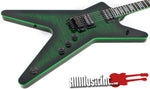 Dean USA ML Custom Shop Trans Green AAA Top Electric Guitar