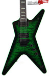 Dean USA ML Custom Shop Trans Green AAA Top Electric Guitar