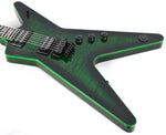 Dean USA ML Custom Shop Trans Green AAA Top Electric Guitar