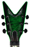 Dean USA ML Custom Shop Trans Green AAA Top Electric Guitar