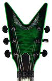 Dean USA ML Custom Shop Trans Green AAA Top Electric Guitar
