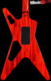 Dean Custom Shop ML Quilt LS Floyd Electric Guitar Orange Burst