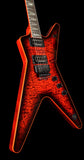 Dean Custom Shop ML Quilt LS Floyd Electric Guitar Orange Burst