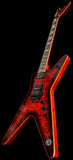 Dean Custom Shop ML Quilt LS Floyd Electric Guitar Orange Burst