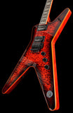 Dean Custom Shop ML Quilt LS Floyd Electric Guitar Orange Burst