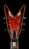 Dean Custom Shop ML Quilt LS Floyd Electric Guitar Orange Burst
