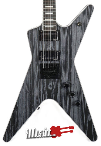 Dean DCR ML Custom Run Sandblasted Grey Electric Guitar