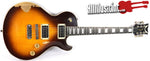 Dean USA Leslie West Tattered N Torn Trans Brazilia Relic Thoroughbred Electric Guitar