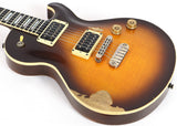 Dean USA Leslie West Tattered N Torn Trans Brazilia Relic Thoroughbred Electric Guitar