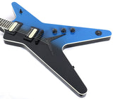 Dean ML-79 ML79 1979 Reissue Black to Blue Electric Guitar