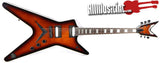 Dean ML Select Flame Top Trans Brazilia Electric Guitar