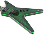 Dean USA ML Custom Shop Trans Green AAA Top Electric Guitar