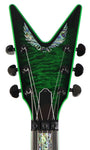 Dean USA ML Custom Shop Trans Green AAA Top Electric Guitar