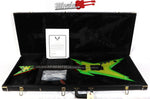 Dean USA Razorback Slime 5A Flame Top Electric Guitar