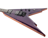 Dean USA Razorback V Floyd Flame Top Prototype Electric Guitar
