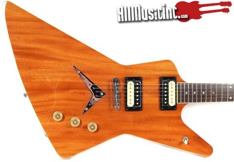Dean Z79 Natural Mahogany Explorer Electric Guitar