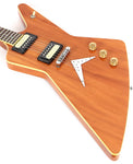 Dean Z79 Natural Mahogany Explorer Electric Guitar