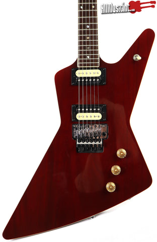 Dean Z79 Trans Cherry Mahogany Explorer Electric Guitar