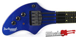 DeArmond Ashbory Blue Trave Electric Bass Guitar