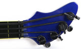 DeArmond Ashbory Blue Trave Electric Bass Guitar