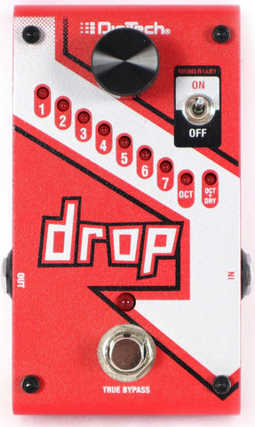 DigiTech Drop Compact Polyphonic Pitch-Shifter Electric Guitar Effect Pedal
