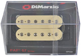 DiMarzio DP309 PAF 57 Humbucker Electric Guitar Bridge Pickup Relic White