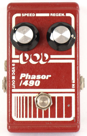 Vintage DOD Phasor 490 Phaser Electric Guitar Effect Effects Pedal