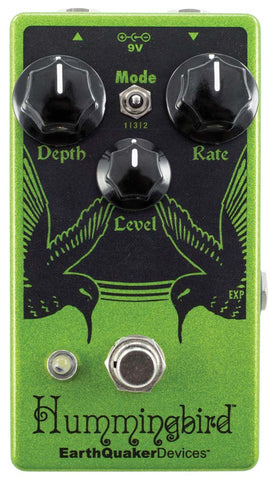 EarthQuaker Devices Hummingbird V4 Tremolo Electric Guitar Effect Pedal