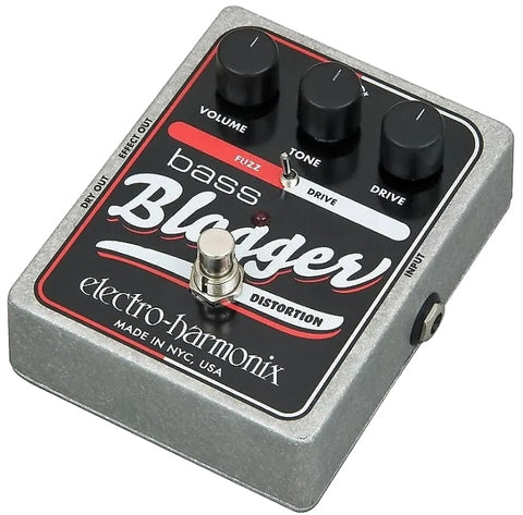 bass guitar fuzz pedal Electro Harmonix Bass Blogger Overdrive Fuzz Bass Guitar Effect Pedal – All Music Inc