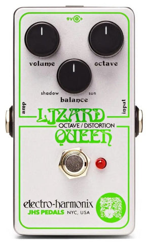 Electro-Harmonix EHX Lizard Queen Fuzz Octave Electric Guitar Pedal