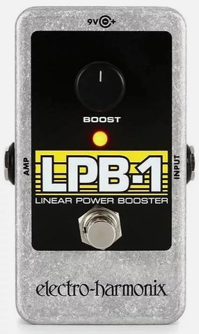 Electro-Harmonix EHX LPB-1 Linear Power Booster Guitar Boost Effect Pedal