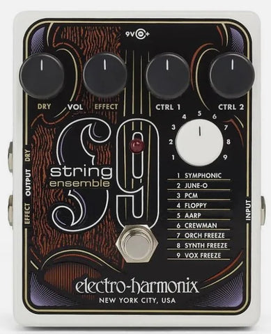 Electro-Harmonix String9 String 9 Ensemble Electric Guitar Effect Pedal