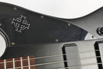 Epiphone Thunderbird IV Goth Pitch Black 4-String Electric Bass Guitar